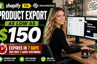 do shopify to squarespace product export with fast squarespace help