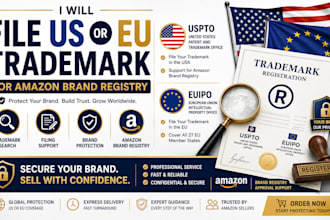 file US eu trademark for amazon brand registry