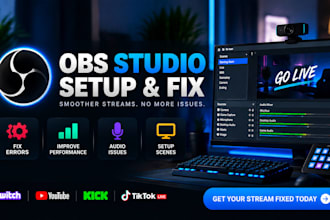 fix and setup obs studio for streaming, lag and performance issues