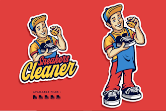 do modern paint brush logo design for contractors