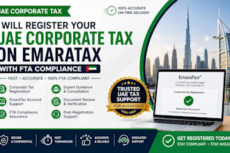 register your uae corporate tax on emaratax with fta compliance