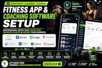 setup glofox fitbuud nudge truecoach everfit coach catalyst trainero trainerize
