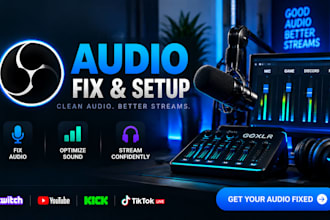 fix and setup streaming audio, goxlr, rodecaster and mic issues