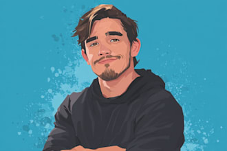 draw a magical animated movie style portrait