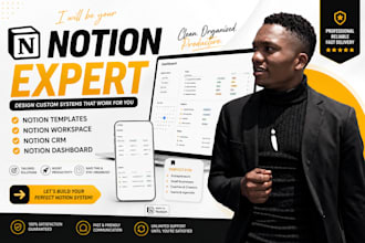 create notion website dashboard customised notion template consultant expert