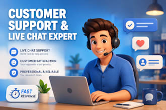 be your full time customer support agent