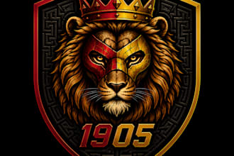create a premium cyber sports logo or streetwear mascot