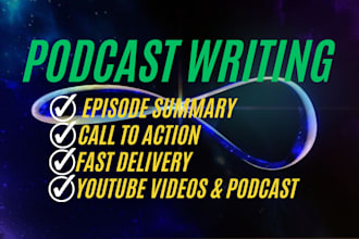 write a original script for your podcast