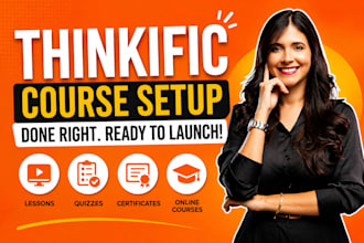 setup thinkific online courses lessons quizzes and certificates in thinkific lms