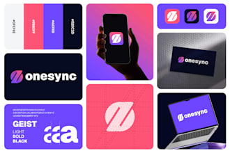 design logo and corporate branding identity kit, brandbook, style guidelines
