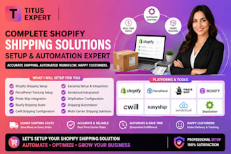 setup shopify shipping solution shipstation easyship sendcloud boxity cwill