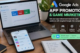 set up google ads app campaigns for app installs and game marketing