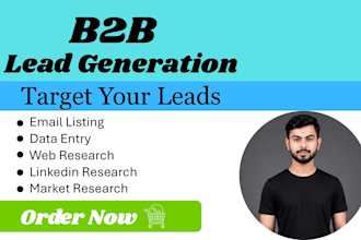b2b lead generation with verified email lists