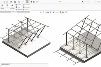 design solar panel aluminum extrusion frame, mouting rail bracket cad