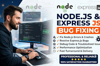 fix node js errors, bugs, and API issues