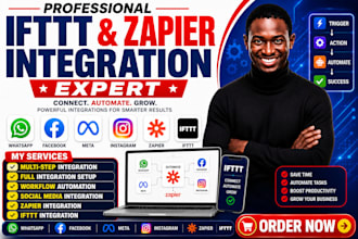 ifttt applet smart home whatsapp facebook instagram notification zap integration