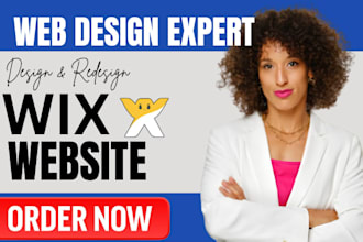 create wix wesbite redesign, wix website, wix ecommerce, wix  development