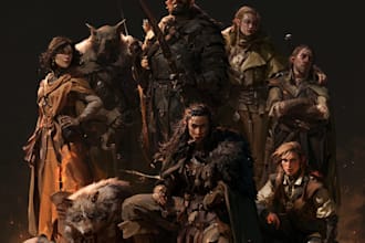illustrate your dnd adventuring party