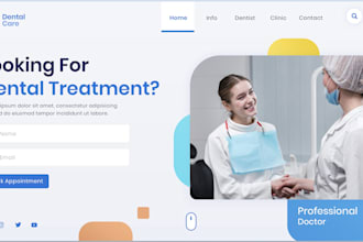 build a professional website with online booking for clinics and salons