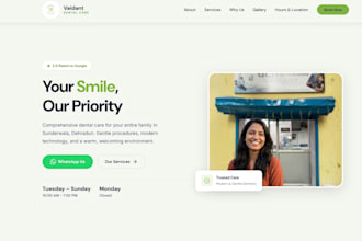 build a website for you
