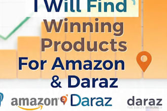 do product hunting for amazon and daraz winning products