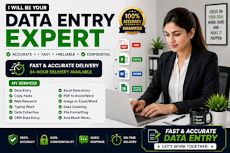 do fast and accurate data entry and data conversion