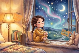 draw watercolor illustration and children story book illustration