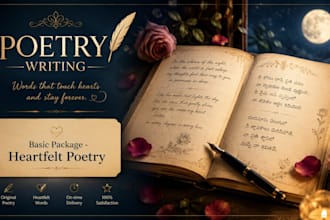 weave your emotions into timeless poetry