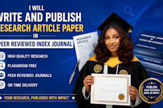 write and publish research article paper in peer reviewed index journal