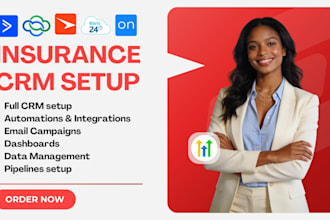 insurance CRM sales funnels activecampaign vtiger ghl bitrix24 creatio ontraport
