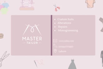 design a modern and professional business card in canva