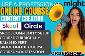 manage skool community, circle so setup and mighty network online course