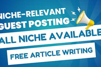 do niche relevant guest posting links da 50 links