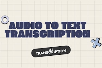 audio to video video to audio and text transcription