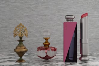 model and uv unwrap 3d assets