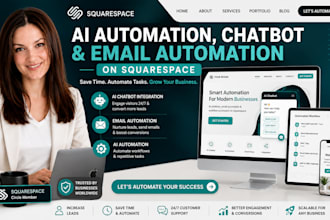 automate your squarespace site with ai chatbots and squarespace email marketing