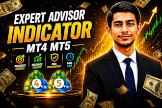 code a custom expert advisor for mt4 mt5