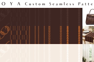 create custom seamless patterns