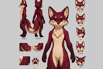 furry reference sheet fursona ref sheet anthro ref sheet sfw, nsfw furry