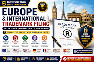 file your europe trademark US UK spain german italy france trademark search