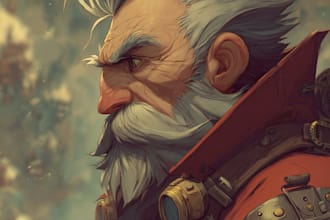 draw your rpg game character design