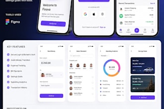 do web design and landing page using figma
