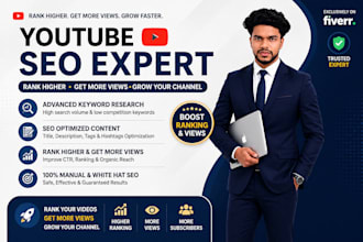 do youtube video SEO to increase views and organic reach