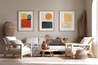 design quality printable abstract wall art posters