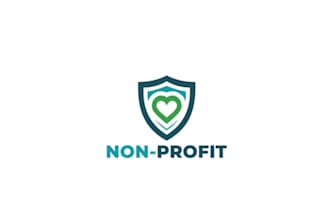 design nonprofit and ministry logo with 15 hours