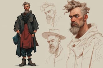 draw super awesome character design