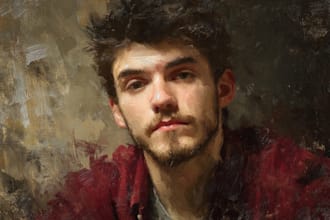 do oil painting portrait and illustrations digitally