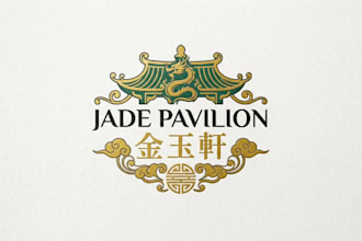 design a professional chinese restaurant logo for your brand