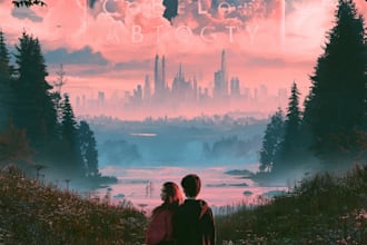 design professional romance book cover