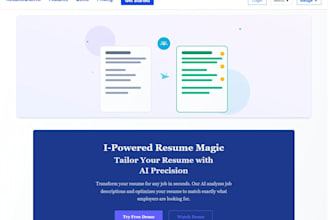 develop a professional full stack web application